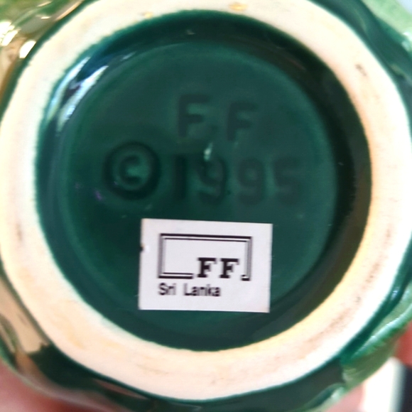 Vintage Fitz and Floyd Ceramic Pink Magnolia Embossed Sugar and Creamer - Picture 3 of 7